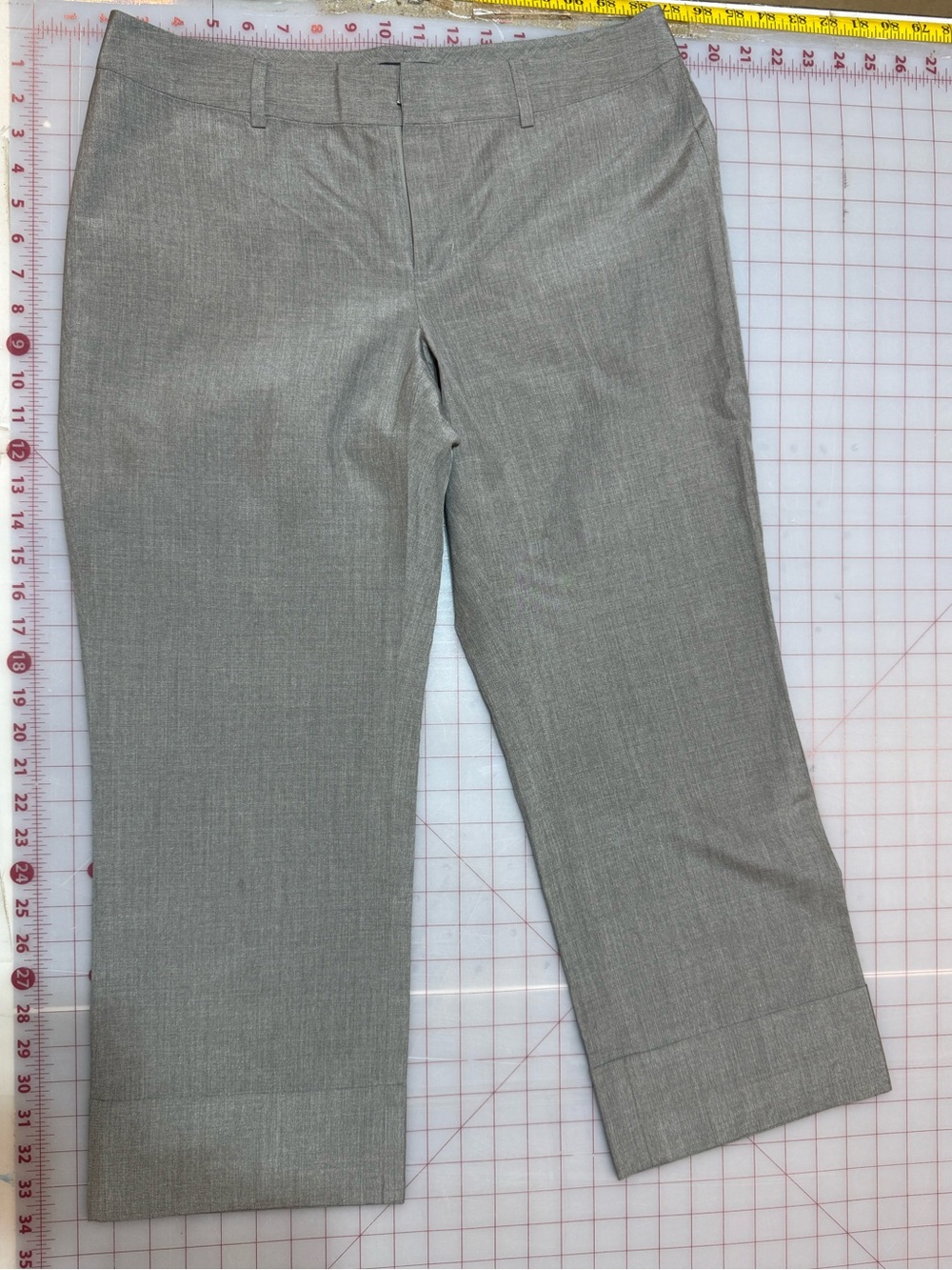Banana Republic Women’s 100% Silk Dress Cropped Pants “Martin” fit
